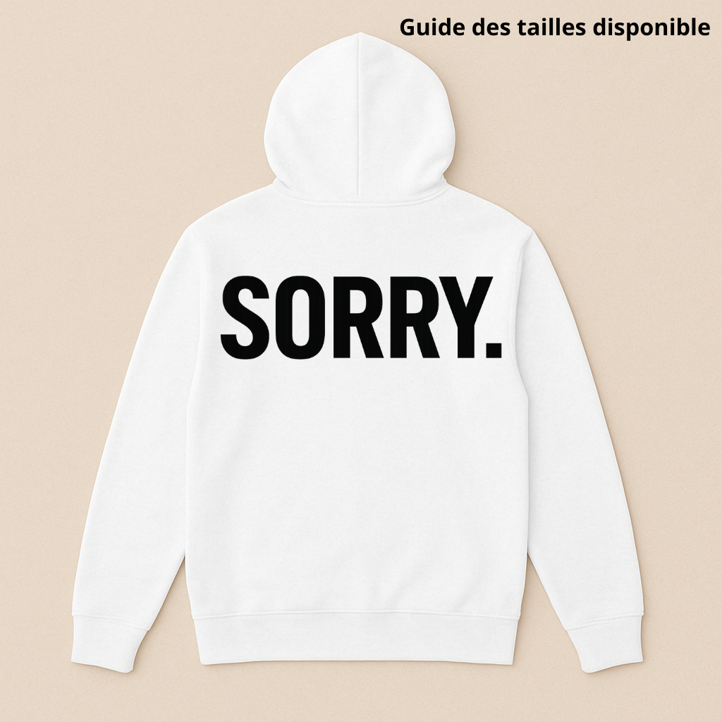 HOODIE ADULTE - I'M SORRY