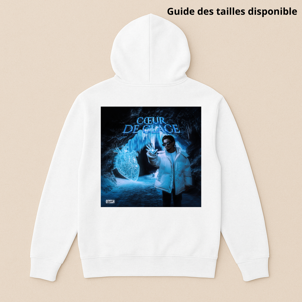 HOODIE ADULTE - CŒUR DE GLACE