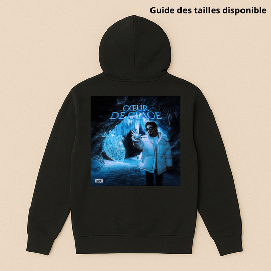 HOODIE ADULTE - CŒUR DE GLACE