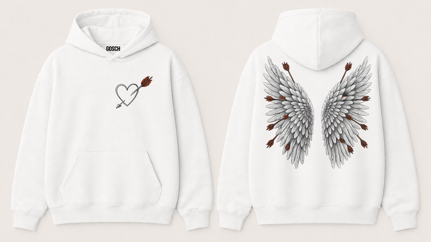 HOODIE ADULTE - CUPIDON (Ailes)