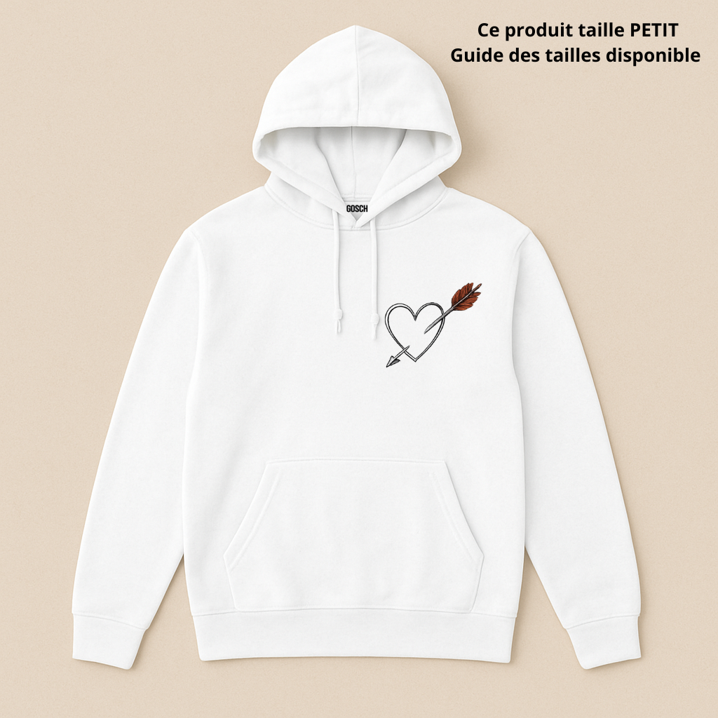 HOODIE ADULTE - CUPIDON (Ailes)