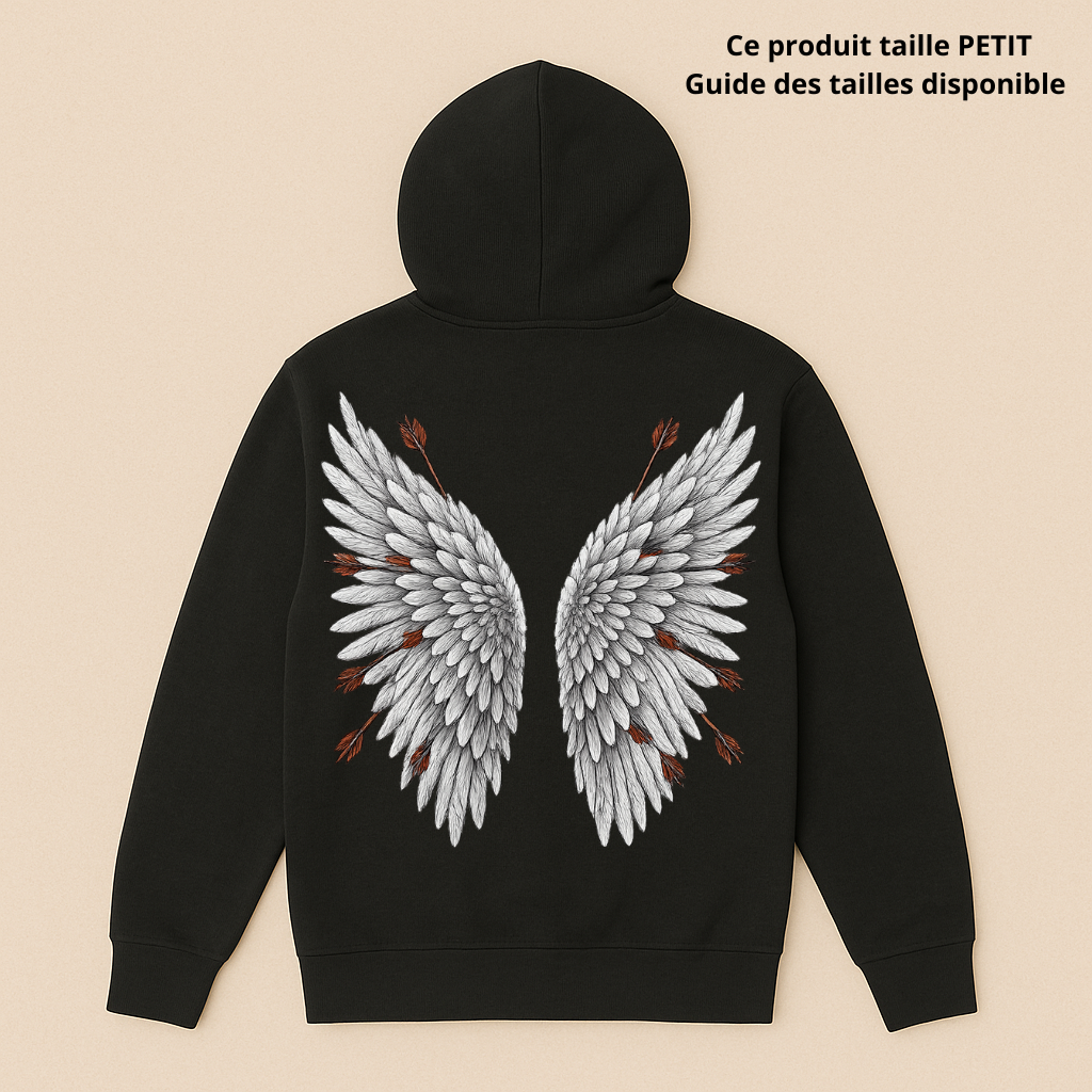 HOODIE ADULTE - CUPIDON (Ailes)