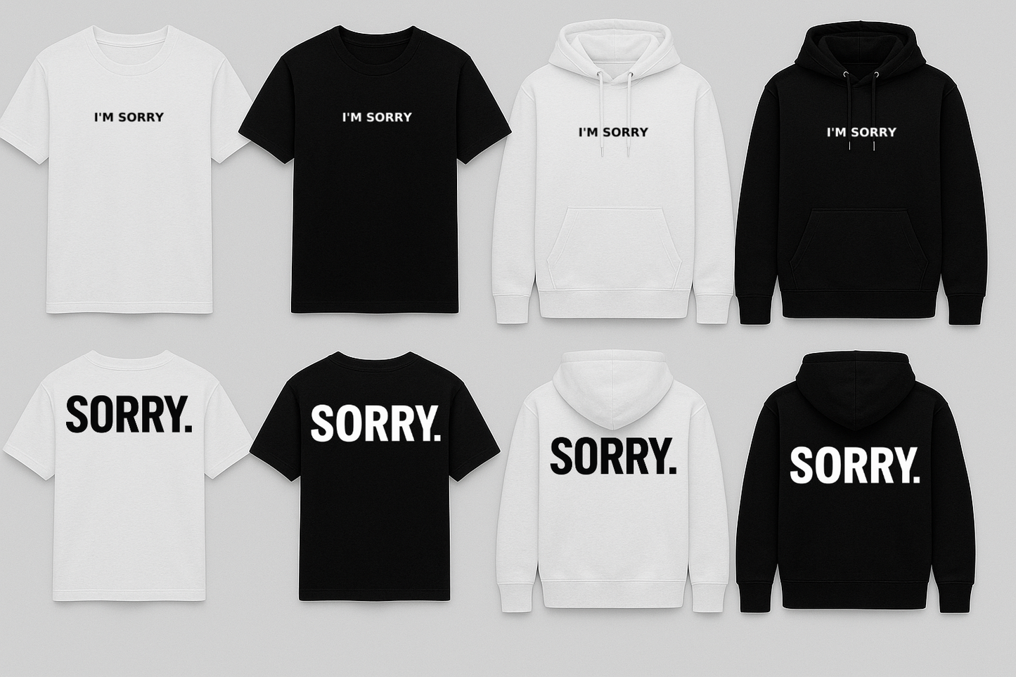 HOODIE ADULTE - I'M SORRY
