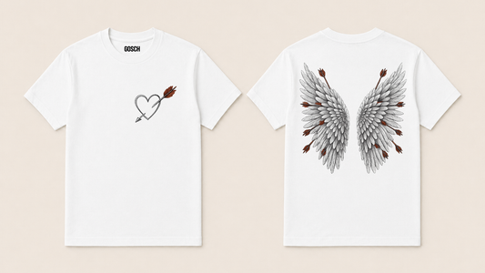 T-SHIRT CUPIDON (Ailes) : Enfant & Adulte