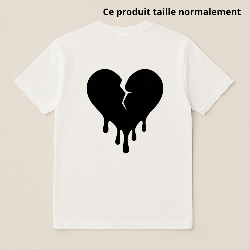 T-SHIRT I'M SORRY (CŒUR) : Enfant & Adulte